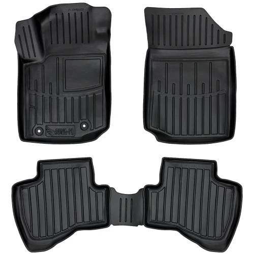 Dywaniki gumowe 3D korytka Peugeot 108 (2014-2022) hatchback