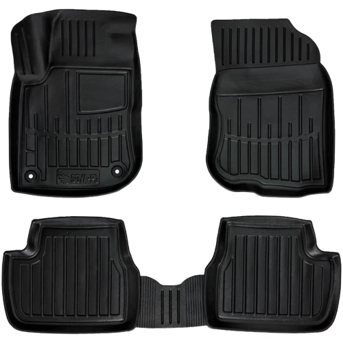 Dywaniki gumowe 3D korytka Peugeot 2008 I (2013-2019) suv