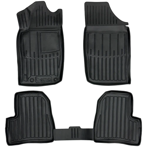 Dywaniki gumowe 3D korytka Peugeot 206 I (1998-2012) kombi, hatchback