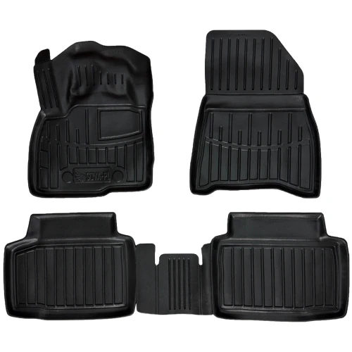 Dywaniki gumowe 3D korytka Renault Duster III (od 2024) suv z napędem 4x4 (4WD)