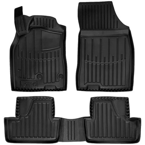 Dywaniki gumowe 3D korytka Renault Megane III (2008-2015) hatchback