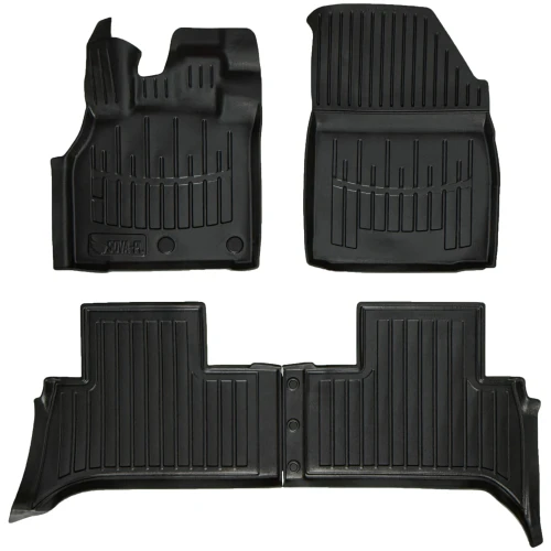 Dywaniki gumowe 3D korytka Renault Scenic III (2009-2016) minivan