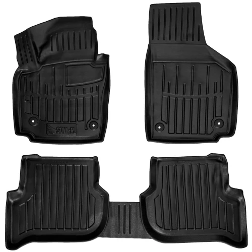 Dywaniki gumowe 3D korytka Seat Altea XL (2005-2015) minivan