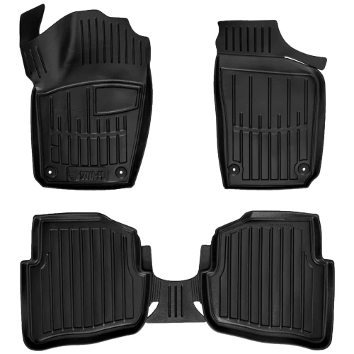 Dywaniki gumowe 3D korytka Seat Ibiza III 6L (2002-2008) hatchback