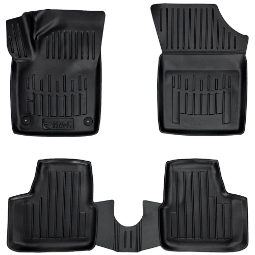 Dywaniki gumowe 3D korytka Seat MII (2012-2018) hatchback z wyjątkiem wersji Electric (BEV)