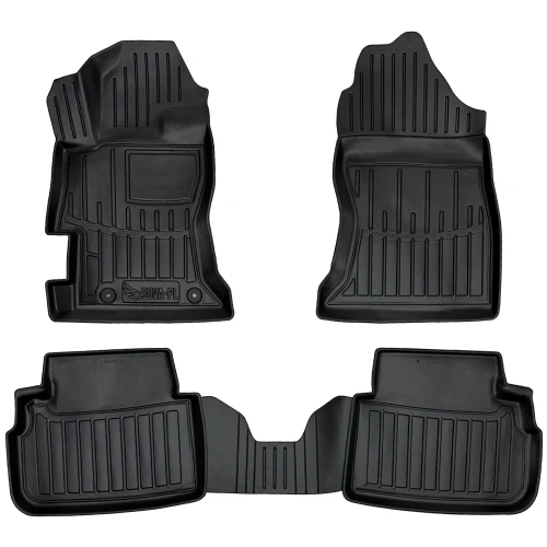 Dywaniki gumowe 3D korytka Subaru Impreza V GK/GT (2016-2023) sedan, hatchback