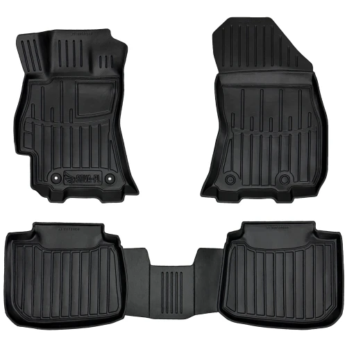 Dywaniki gumowe 3D korytka Subaru Outback V BS (2014-2020) kombi