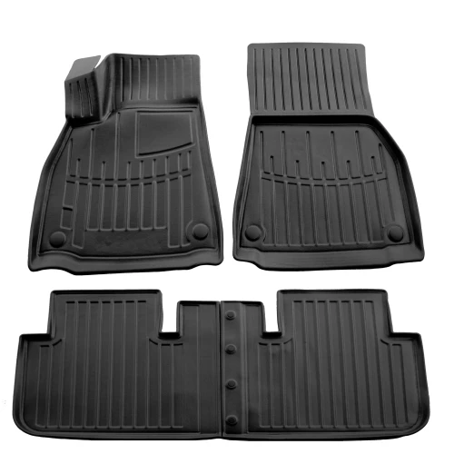 Dywaniki gumowe 3D korytka Tesla Model S Plaid (od 2021) liftback