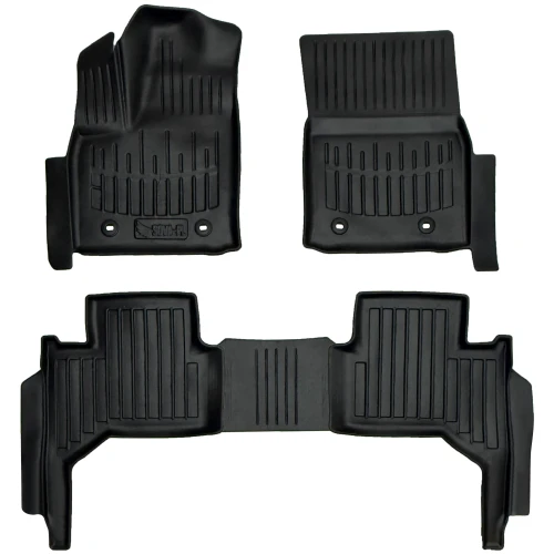 Dywaniki gumowe 3D korytka Toyota Land Cruiser 300 (od 2021) suv