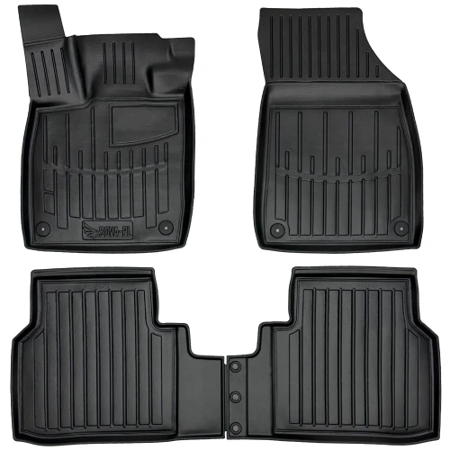 Dywaniki gumowe 3D korytka Volkswagen ID.4 (od 2020) suv X
