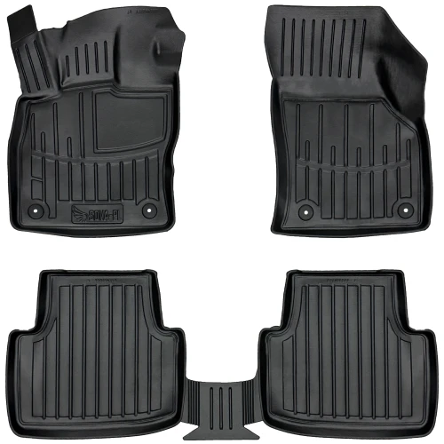 Dywaniki gumowe 3D korytka Volkswagen Passat B8 (2014-2023) kombi, sedan