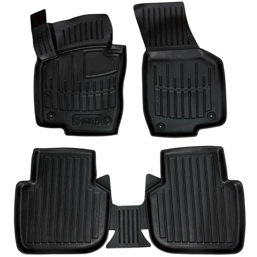 Dywaniki gumowe 3D korytka Volkswagen Passat B8 USA NMS II (2018-2023) sedan wersja amerykańska, z wyjątkiem pojazdów z Europy (EU)