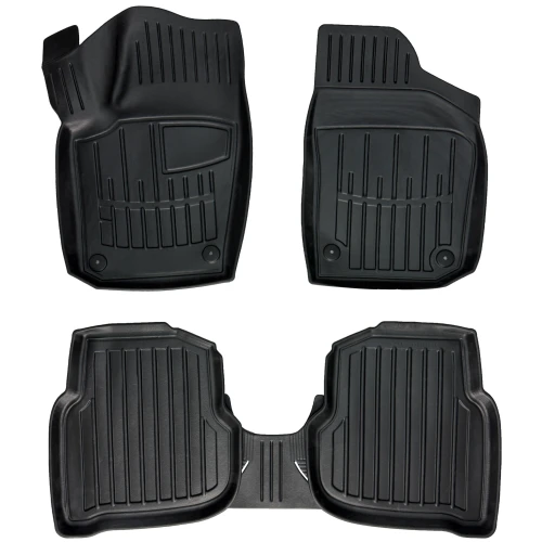 Dywaniki gumowe 3D korytka Volkswagen Polo Sedan (2010-2020) sedan