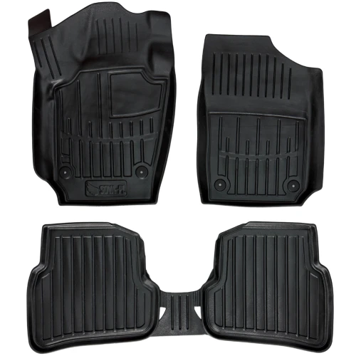 Dywaniki gumowe 3D korytka Volkswagen Polo V (2009-2017) hatchback