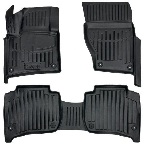 Dywaniki gumowe 3D korytka Volkswagen Touareg II 7P (2010-2018) suv