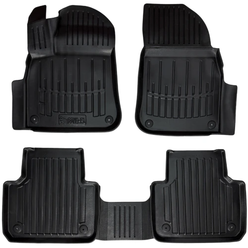 Dywaniki gumowe 3D korytka Volkswagen Touareg III CR (2018-2026) suv