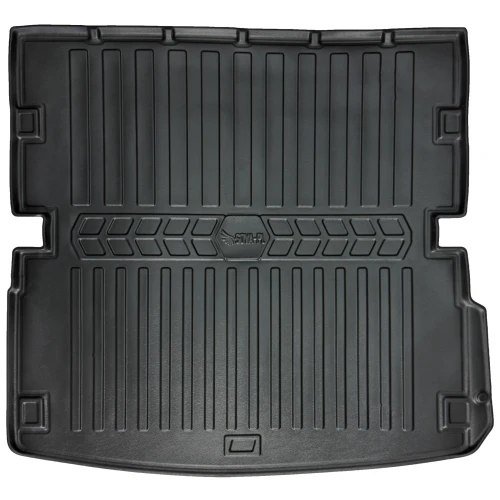 Mata bagażnika 3D wkład Audi Q7 I 4L (2005-2015) suv  wersja 7 osobowa (złożony 3 rząd siedzeń)