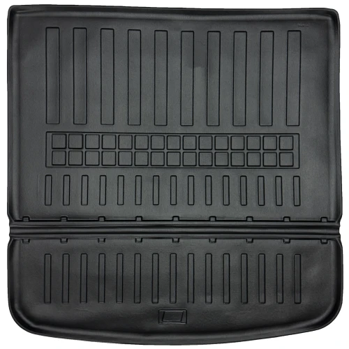 Mata bagażnika 3D wkład Fiat Freemont (2011-2016) suv  wersja 7 osobowa (złożony 3 rząd siedzeń)