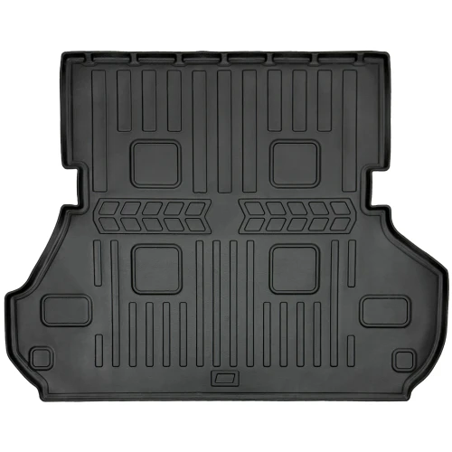 Mata bagażnika 3D wkład Toyota Land Cruiser 100 (1998-2007) suv  wersja 7 osobowa (złożony 3 rząd siedzeń)