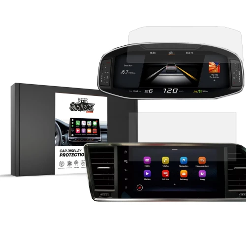 Folia ceramiczna 2w1 Grizz do Cupra Ateca 9,2" (2020-2024)