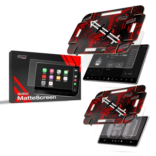 2w1 Folia matowa z ramką do montażu Grizz Easy do Tesla Model 3 Highland (2023-2024)