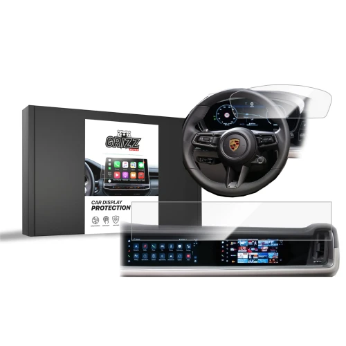 Folia ceramiczna 2w1 Grizz do Porsche Panamera 3 12,3" + 10,9“ (2024)