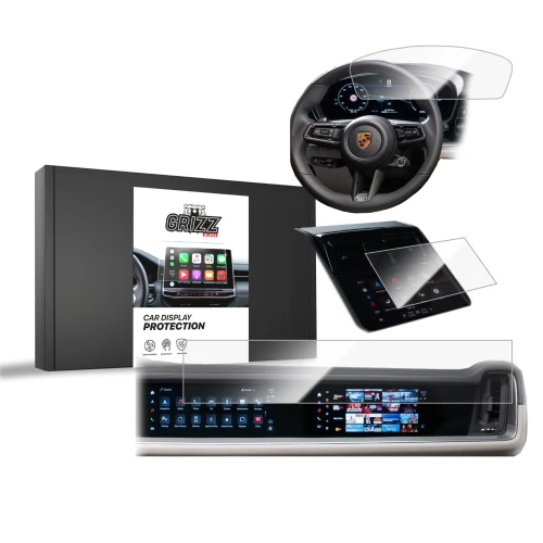 Folia ceramiczna 3w1 Grizz do Porsche Panamera 3 12,3" + 10,9“ (2024)