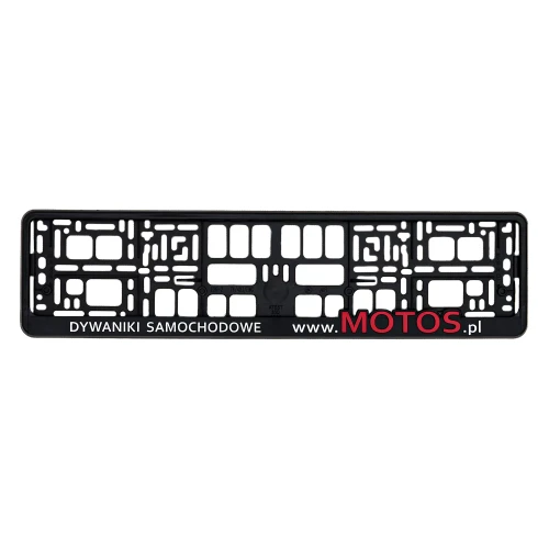Ramka do tablic rejestracyjnych 4D - MOTOS