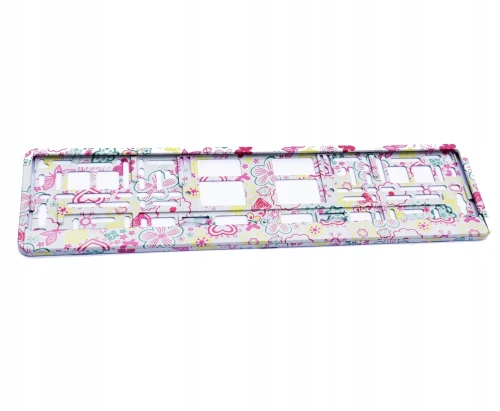 Ramka do tablic rejestracyjnych - Hydro Kwiaty