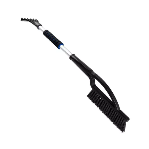 Szczotko-skrobaczka samochodowa z aluminium - 77cm